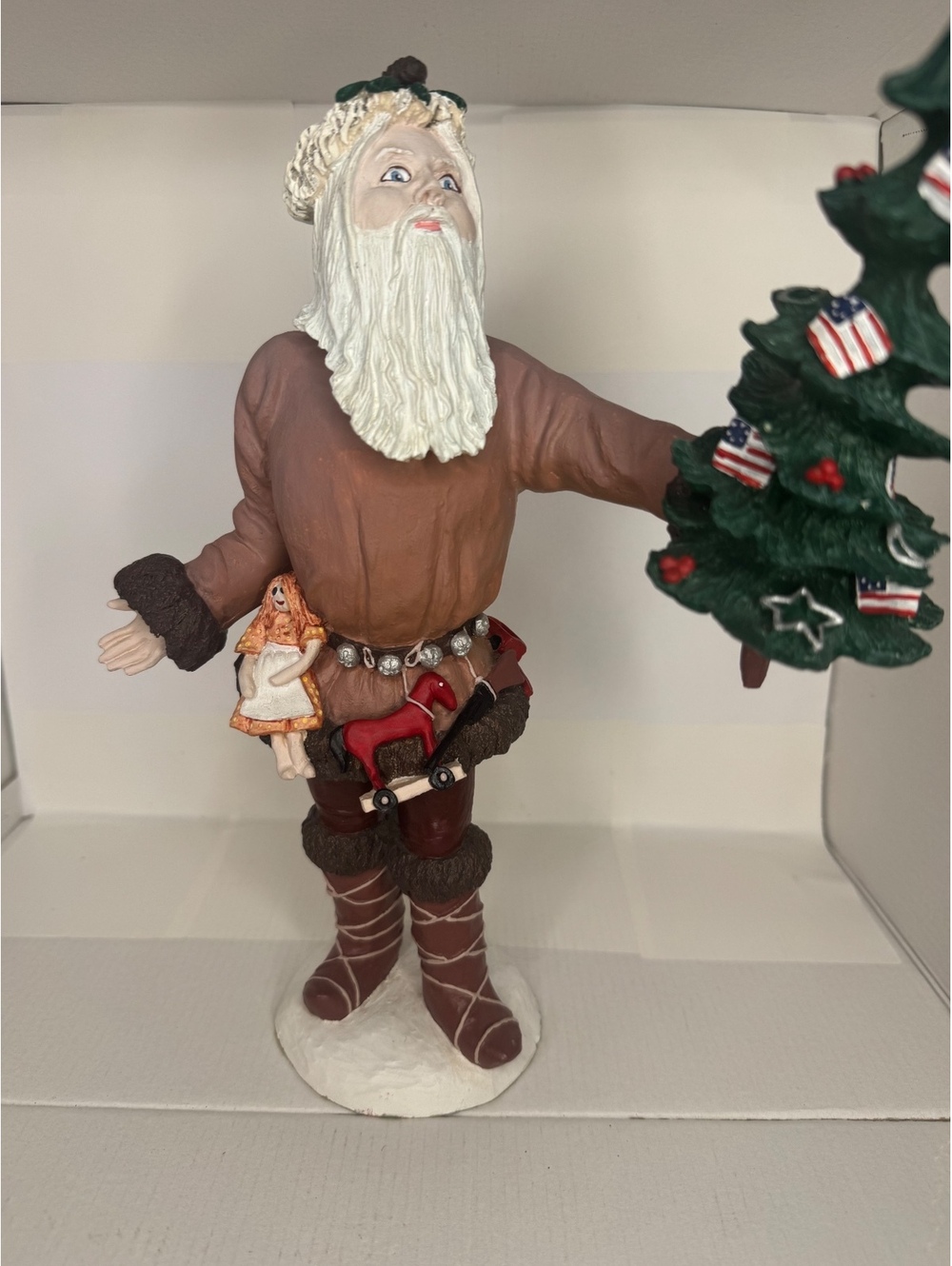 Vintage History of Santa Figurine